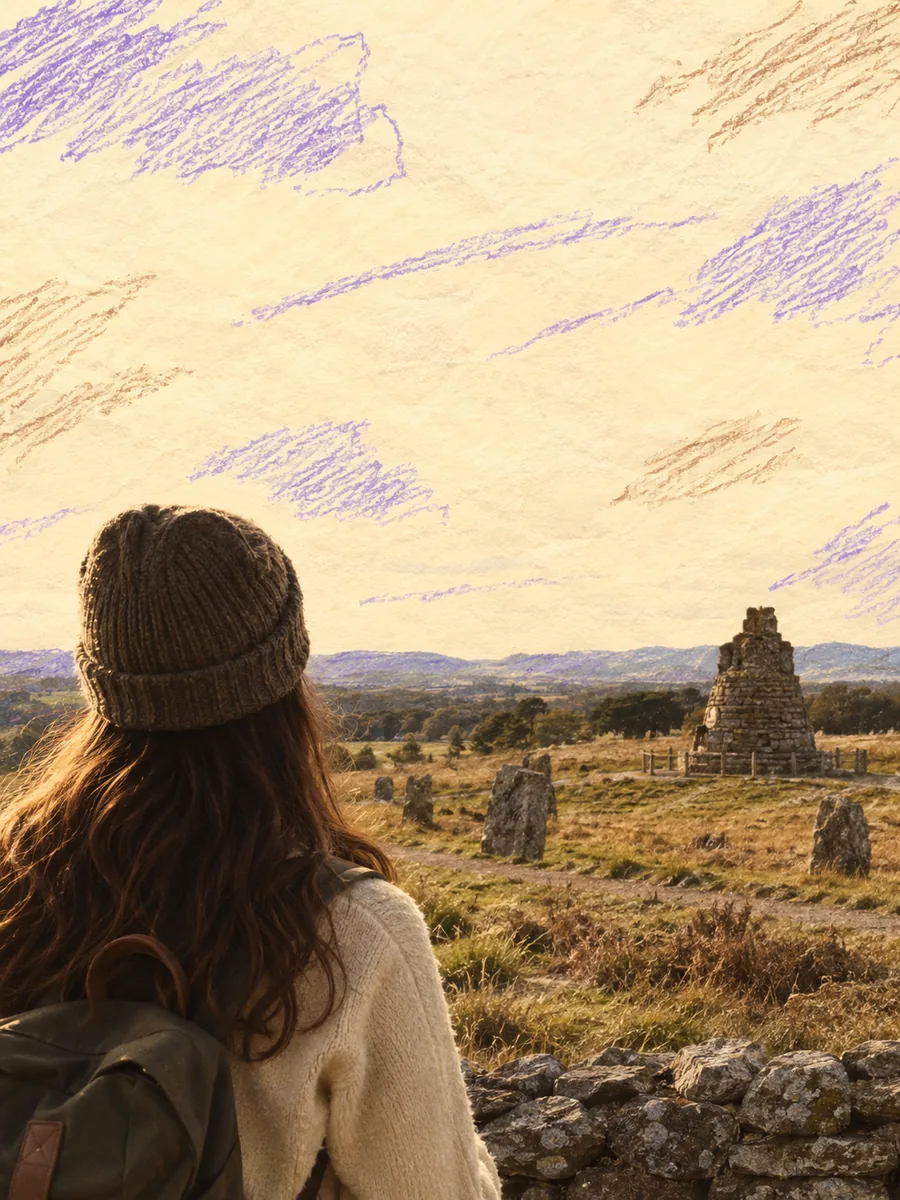 View at Culloden Battlefield